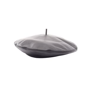 [Used] Dior Logo Leather Beret - Women's - Used A