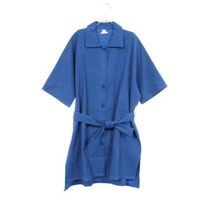 [중고] Hermes 에르메스 원피스 셰누당크르 4E3528D0 블루 코튼 나일론 셰누당크르 원피스 여성용 Used A