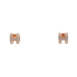 [Used] Hermes HERMES Earrings MINI POP H Mini Pop H GP (Gold Plated) Earrings Women's Used A
