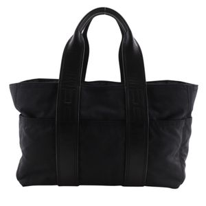 Hermes 에르메스 아카풀코 PM 손가방 나일론 블랙 토트백, A5 지퍼 Acape Luco PM 여성용【중고】