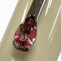 全新 ▼MONTBLANC摩納哥格蕾絲Muse粉色托帕石鋼筆,繆斯系列,14K金筆尖(M),墨囊式,象牙色,德國製造,女士款