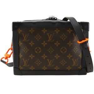 LOUIS VUITTONSoft Trunk 單肩包，Monogram Solar Ray 帆布，M44427，棕色，斜挎/肩包，A5 尺寸，雙拉鍊，男士 [二手]