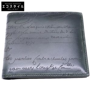 Berluti [Like New] Macole Slim Flap Compact Wallet [Used]