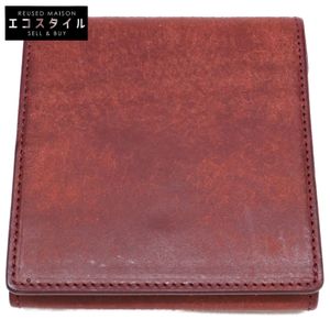Komono [Excellent Condition] SLIM-005pb Pueblo Leather Slim Bi-fold Wallet [Used]