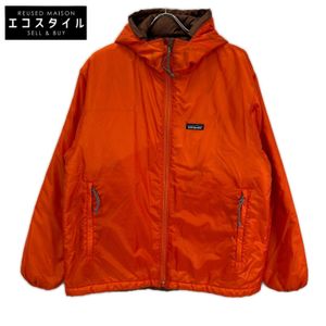 Patagonia 2002 Model 83970 Orange Puffball Sweater Hooded Down Jacket Size M [Used]