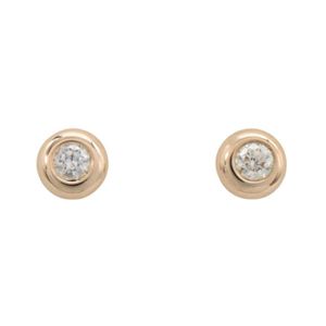 [Used] Tiffany & Co. By the Yard Earrings 60017594 K18PG (Pink Gold) Diamond By the Yard Earrings Women's Used A