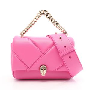 [Used] BVLGARI Serpenti Cabochon 2-Way Pink Leather Handbag, Mini Shoulder Bag, Women's, Used A