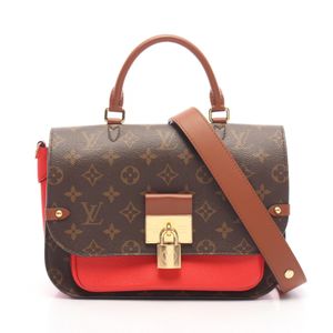 [Used] LOUIS VUITTON handbag, Vaugirard PM, Monogram Coquelicot, 2-way, M44548, Coquelicot, PVC coated canvas, leather.