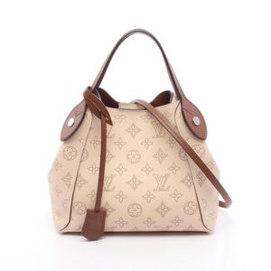 [Used] Louis Vuitton LOUIS VUITTON Handbag Hina PM Mahina Cream 2WAY M51950 Cream Leather Hina PM Women's Used A