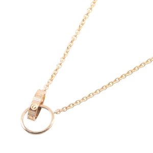 [Used] Cartier Baby Love Necklace B7212300, Neck circumference 43.5cm, K18PG (Pink Gold), Women's, Used A