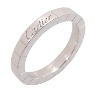 [Used] Cartier Lanieres Ring K18WG (White Gold) Women's Lanieres Ring Used A