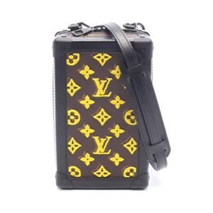 【二手】LOUIS VUITTON垂直軟箱單肩背包，Monogram Tuftage帆布，M45079，PVC塗層帆布，皮革