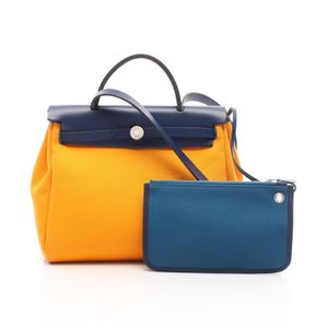 [중고] Hermes 에르메스 손가방 에르백 지프 PM 존 도르 블루 이즈미르 2WAY 082268CK 존 도르/블루 이즈미르 기타 에르백 지프 PM 르투르네 존 도르/블루 이즈미르