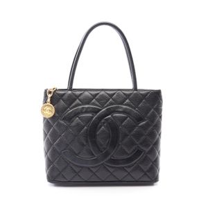 [Used] Chanel CHANEL Tote Bag, Reissue Tote, Black, Caviar Skin (Grained Calf), Reissue Tote, Women's, Used A