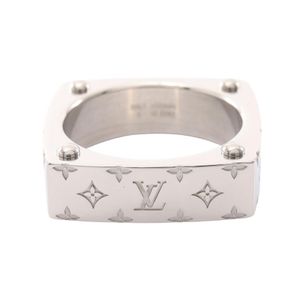 [Used] Louis LOUIS VUITTON Monogram Bold Ring M00695 GP (Gold Plated) Men's Ring Used A