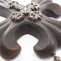 [Used] Chrome Hearts Ebony Cross Wall Hanging Object, Other, Ebony Cross Wall Hanging Object, Unisex, Used A