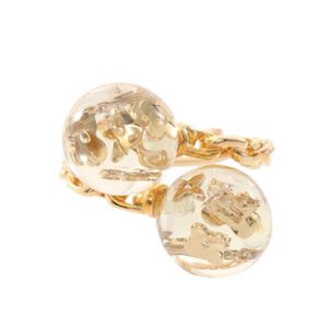 [Pre-owned] Louis LOUIS VUITTON ring, Bague Vert Inclusion M65539 YG GP (gold plated) Bague Vert Inclusion phone ring