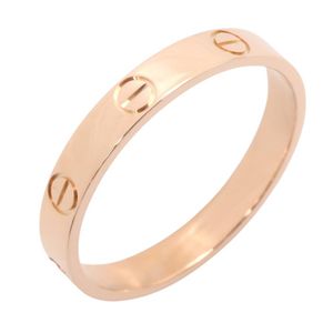 [Used] Cartier Mini Love Ring B4085200 K18PG (Pink Gold) Mini Love Ring Unisex Used A