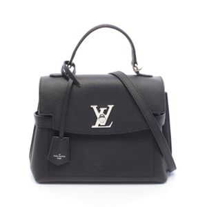 【二手】LOUIS VUITTONLockme Ever BB 兩用手提包 M53937 黑色皮革 Lockme Ever BB 女士二手 A