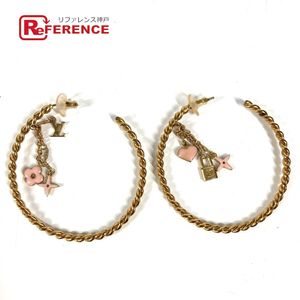 LOUIS VUITTON Monogram Creole Earrings