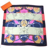 全新 △HERMES H243685S L'Instruction du Roy Bayadere（國王的訓誡/舞姬）羊絨真絲方巾 140 公分 大方巾 法國製造 女士推薦◎