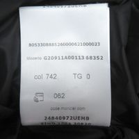 成色極佳 □ MONCLER JOFFE GIUBBOTTO 21秋冬連帽羽絨服，帶大號Logo橡膠貼片，海軍藍，0碼，正品，男士