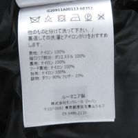 成色極佳 □ MONCLER JOFFE GIUBBOTTO 21秋冬連帽羽絨服，帶大號Logo橡膠貼片，海軍藍，0碼，正品，男士