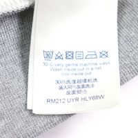 成色極佳 ○LOUIS VUITTONHLY68W 100% 純棉 Logo 印花霓虹工人連帽衫，灰色，XS 碼，意大利製造，正品，男士