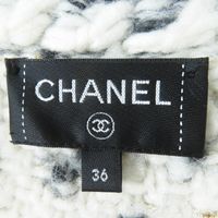 全新 ◎ CHANEL 2021 年 21A P71038 羊絨混紡秀款長針織背心 米白色 黑色 金色 粉色 36碼 意大利製造 正品 女款
