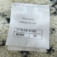 全新 ◎ CHANEL 2021 年 21A P71038 羊絨混紡秀款長針織背心 米白色 黑色 金色 粉色 36碼 意大利製造 正品 女款