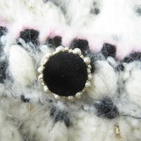 全新 ◎ CHANEL 2021 年 21A P71038 羊絨混紡秀款長針織背心 米白色 黑色 金色 粉色 36碼 意大利製造 正品 女款