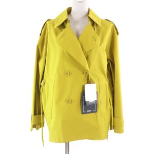 Unused ★ Herno GA007DL Laminar GORE-TEX Nylon Jacket, Yellow, Size 42, Made in Italy, Authentic, Women's, Original Price: ¥163,900
