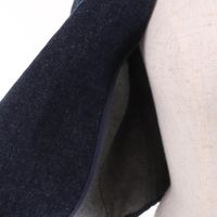 成色極佳☆香奈兒復古100%純棉牛仔外套，靛藍色，女款尺寸約M，法國製造，國產正品。