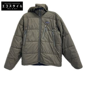 Patagonia 2002 model 83990 khaki hooded puff jacket, size M [Used]