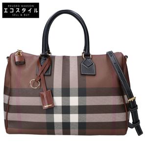 Burberry 8069662 Medium Bowling Bag 2-Way [Used]