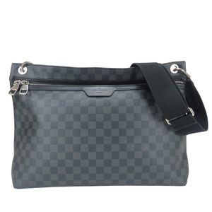 路易威登 Hunter 單肩包，Damier Graphite 皮革 [二手]