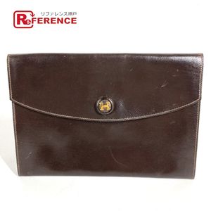 HERMES H 로고 빈티지 포셰트 리오 클러치백 세컨드백
