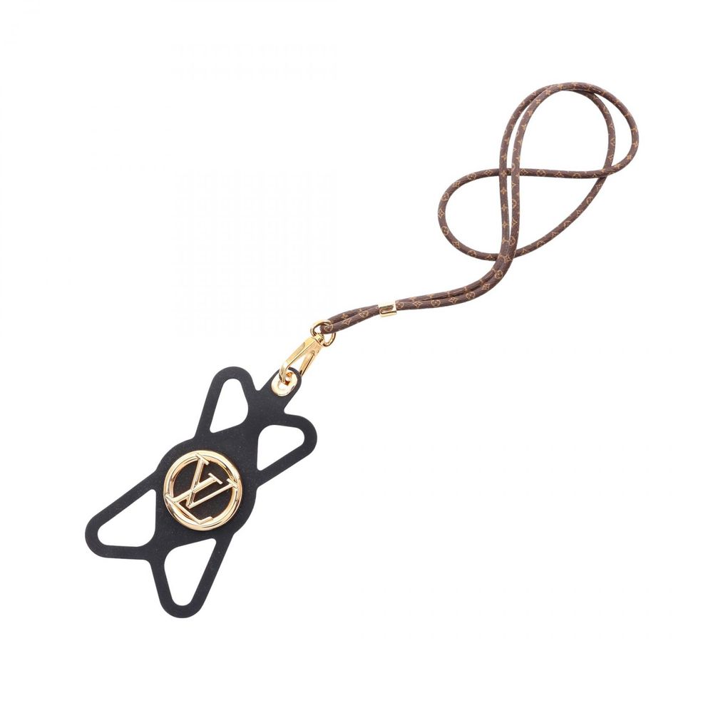 【中古】 ルイ・ヴィトン LOUIS VUITTON 携帯・スマホアクセサリー フォンホルダー ルイーズ モノグラム M68382 その他 スマホケース ユニセックス Used A