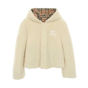 [Used] Burberry AUSTREL Boa Wool Jacket for Women, Used A