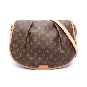 [중고] LOUIS VUITTON 숄더백 메닐몽탕 MM 모노그램 M40473 PVC 코팅 캔버스 레더 메닐몽탕 MM 여성용 Used A