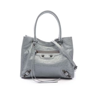 [Pre-owned] BALENCIAGA Le City Mini 2-Way Tote Bag 8753662ABEK4751 Leather Tote Bag for Women (New)