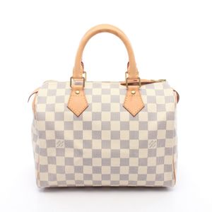 [중고] LOUIS VUITTON 손가방 스피디 25 N41371 PVC 코팅 캔버스 레더 스피디 25 여성용 Used A