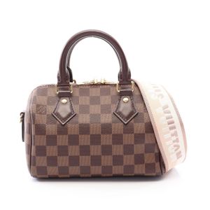 【二手】LOUIS VUITTONSpeedy Bandoulière 20 兩用手袋 N40489 PVC塗層帆布皮革 Speedy Bandoulière 20