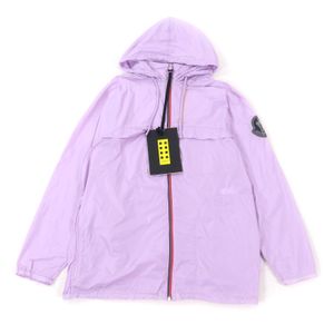 Unused ★ MONCLER GENIUS 2 Moncler Genius 2 2021 model CHAHED logo patch zip-up nylon jacket purple size 1 Authentic men's