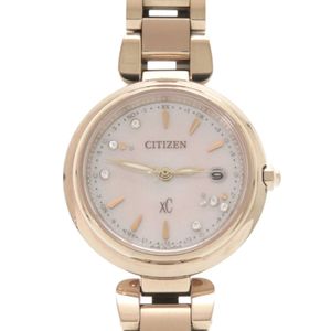 Excellent condition Citizen Mizu Collection ES9467-54W Titanium White Shell Sakura Pink Eco-Drive Watch 0119 [Used] CITIZEN
