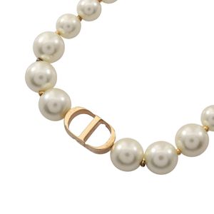 【二手】迪奧 (Dior) 30 Montaigne 項鍊 N1116MTGRS_D301 GP（鍍金）30 Montaigne 短款珍珠項鍊 女士 二手 A