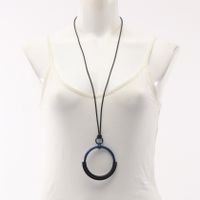 【중고】 Hermes 에르메스 목걸이 루프 그랑 가죽 루프 그랑 목걸이 여성용 Used A