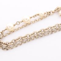 【중고】 Chanel 샤넬 팔찌 코코 마크 GP(골드 도금) 팔찌 여성용 Used A