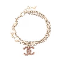【중고】 Chanel 샤넬 팔찌 코코 마크 GP(골드 도금) 팔찌 여성용 Used A