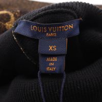 【중고】 LOUIS VUITTON 루이비통 루렉스 모노그램 하이넥 니트/스웨터 RW221W IS5 FMKL03 울 니트 여성용 미사용
